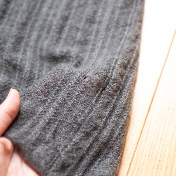 100% Cashmere Dress Gray Jenni Kayne S - Picture 5 of 6